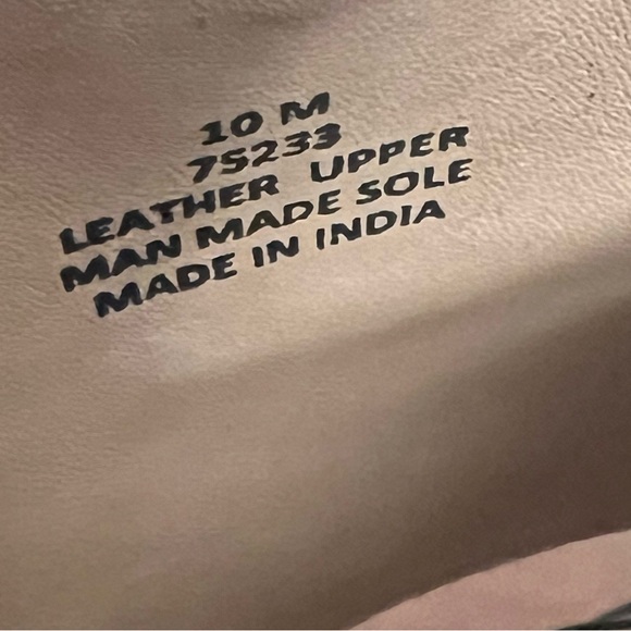 Diba True "Next N Line" Black Leather Wedge Sandals 10 NWOT - Picture 15 of 16